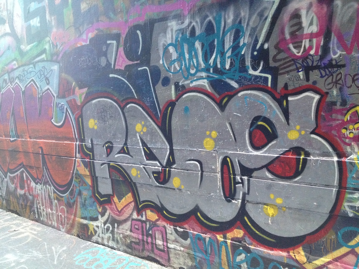 Graffiti lanes a Malebourne