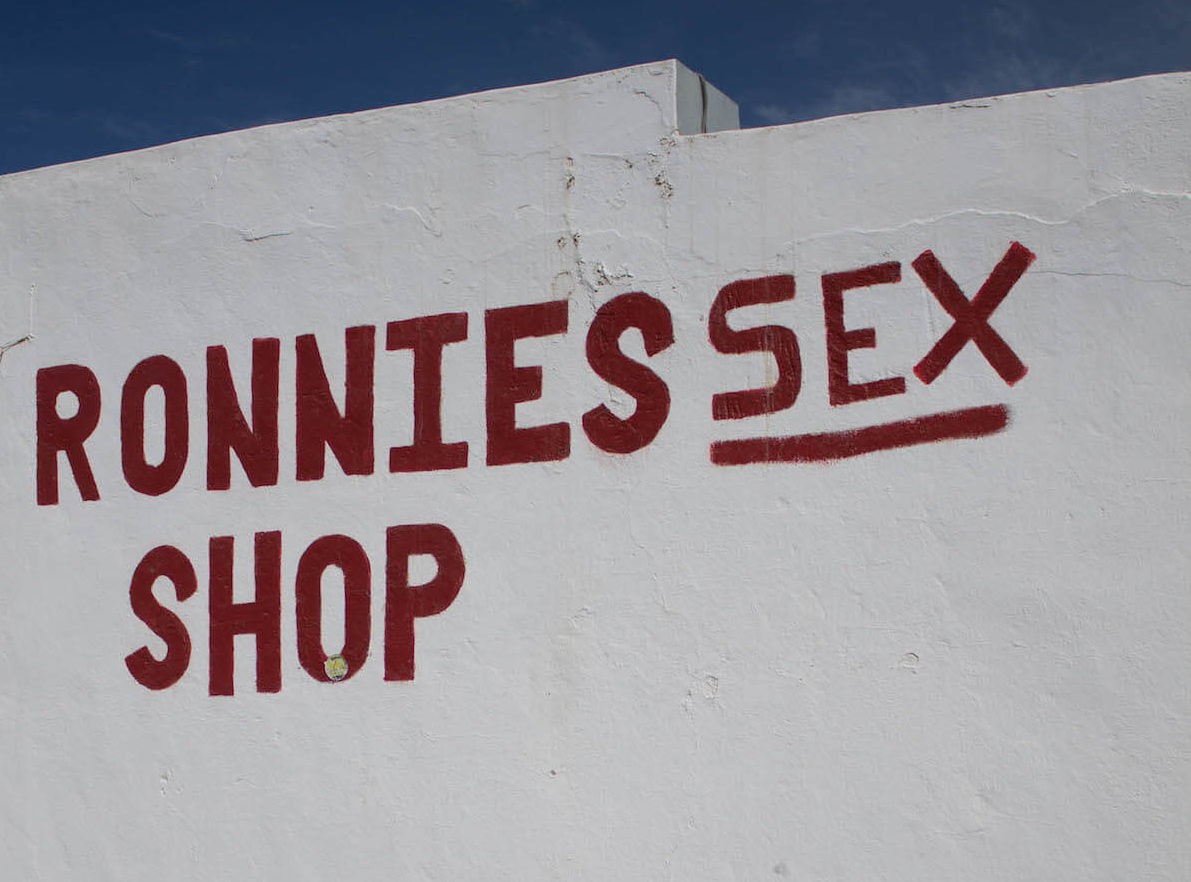 La Ruta jardí amb 4 dies: Ronnies sex shop