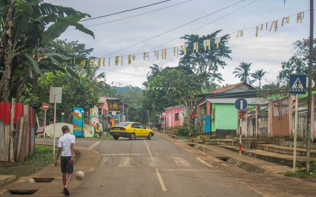 Illa de São Tomé : excursió pel centre