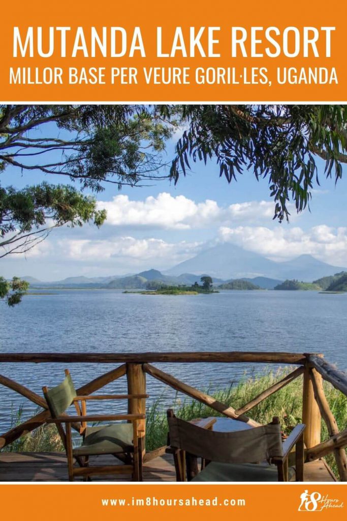 Mutanda Lake Resort vistes del llac espectaculars