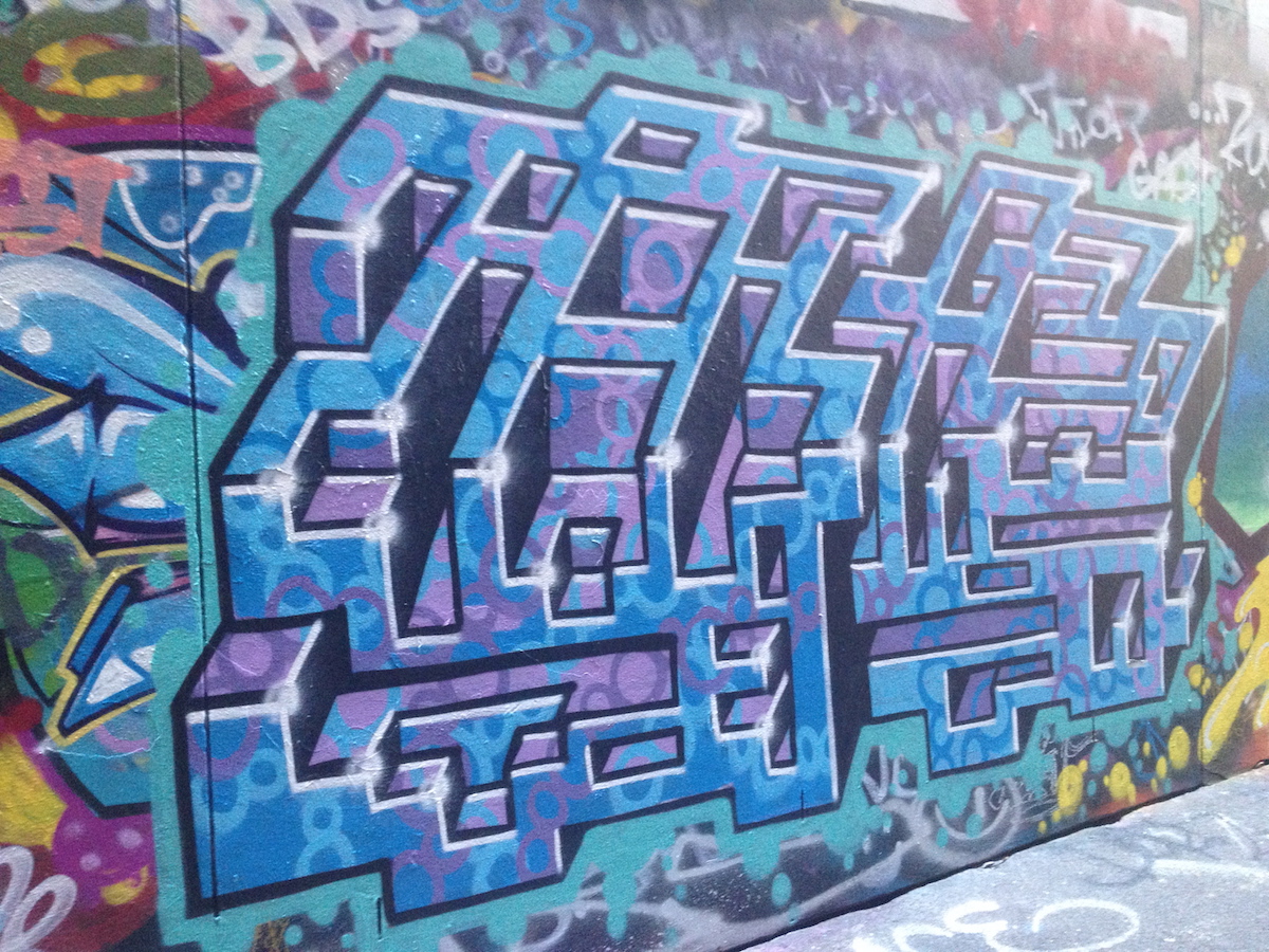 Melbourne graffiti lanes