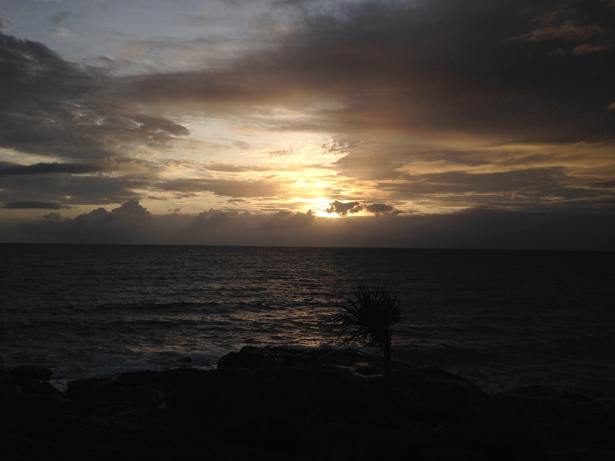 sunrise in Port Douglas