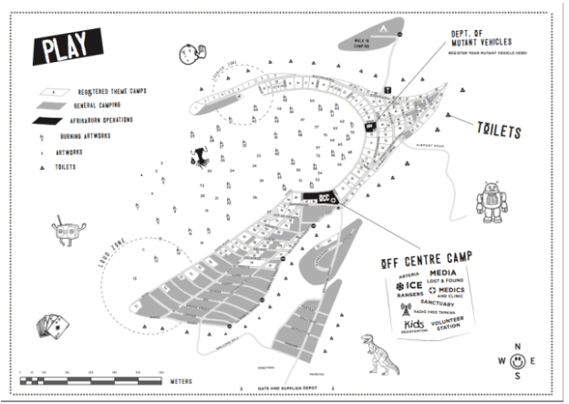 Tankwa Town 2017 map