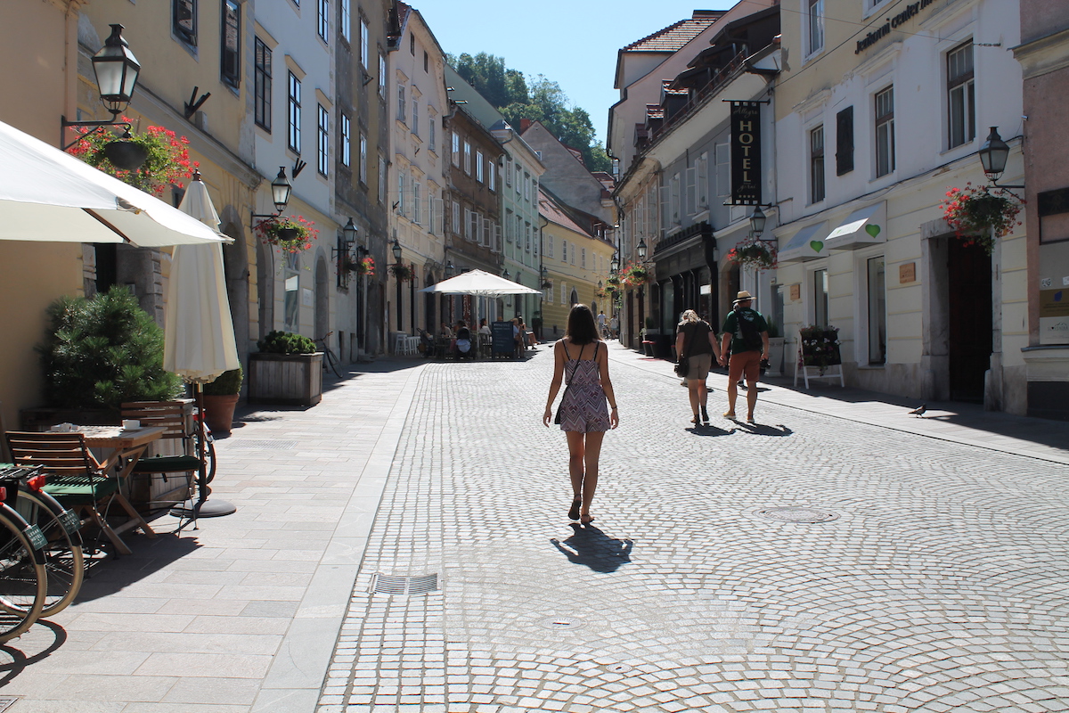 Ljubljana's old town