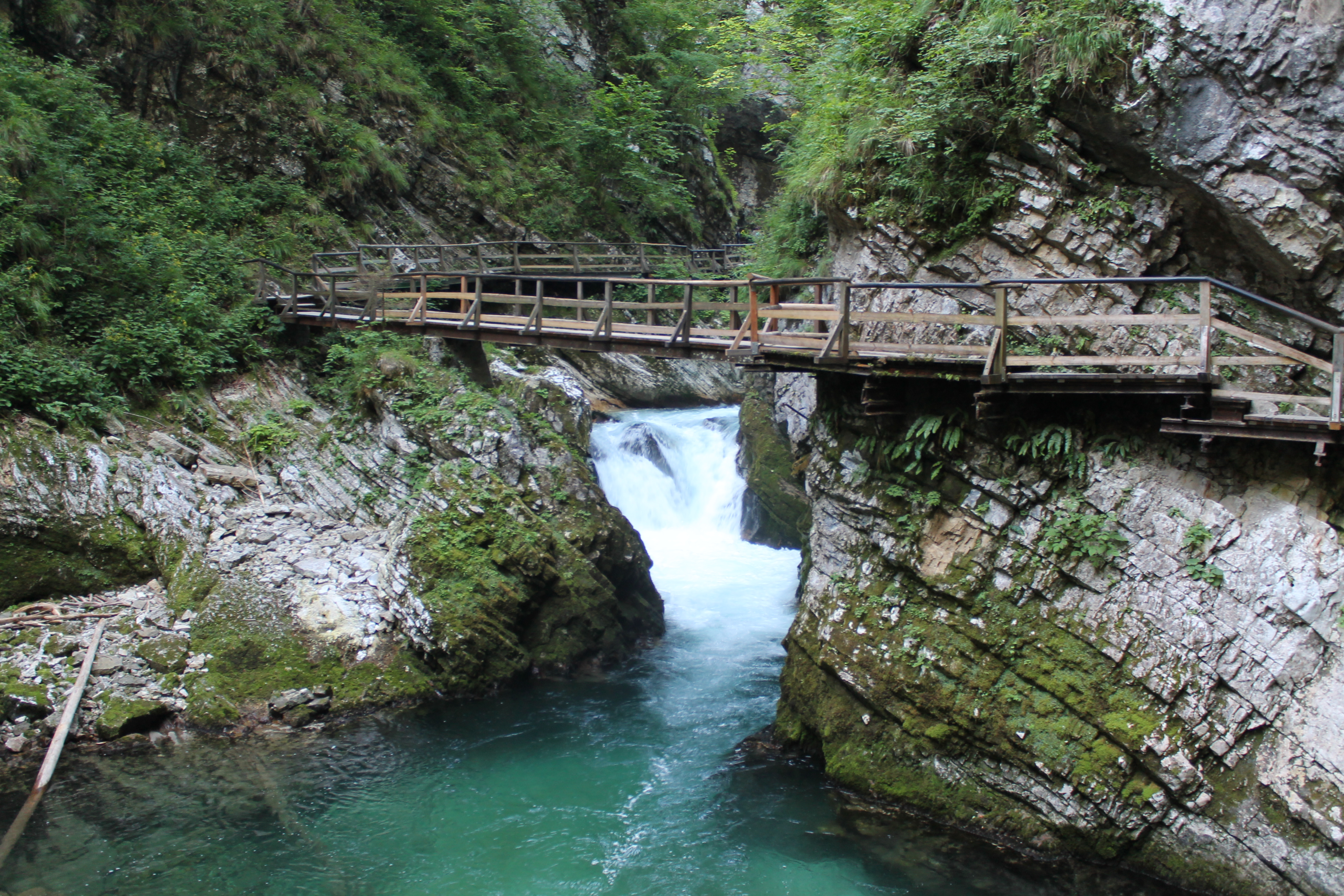 Vintgar gorge waterfall Vintgar gorge waterfall