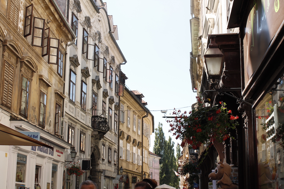 Ljubljana's old town