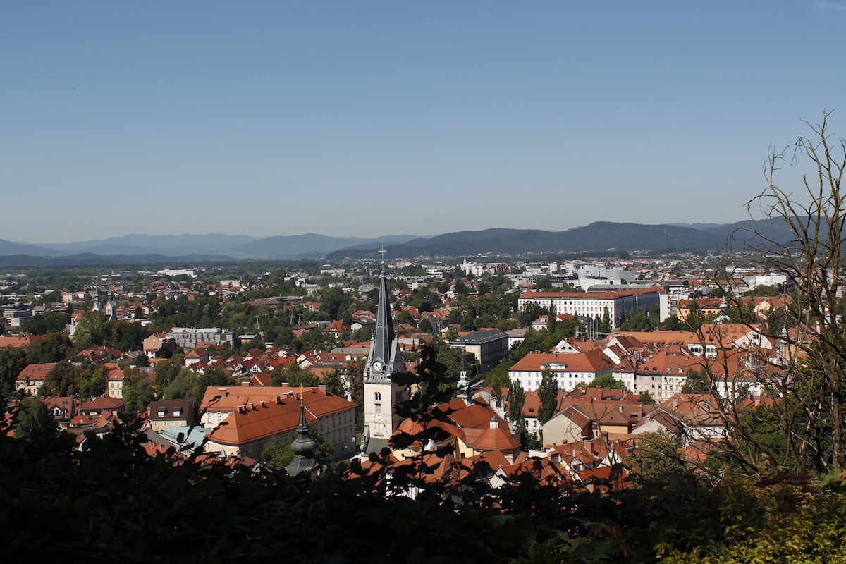 Views from the Ljubljana castle