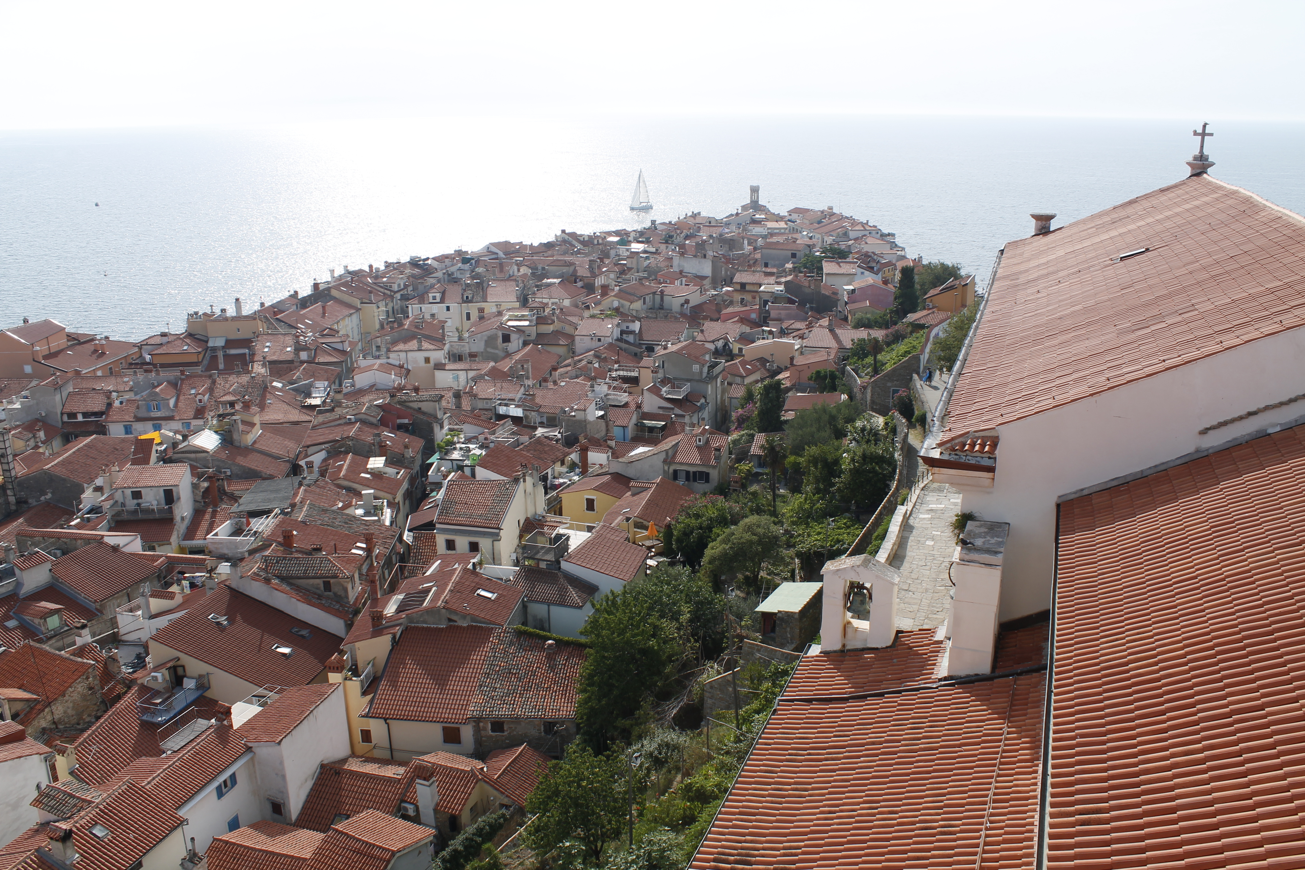 Piran from the bell tower