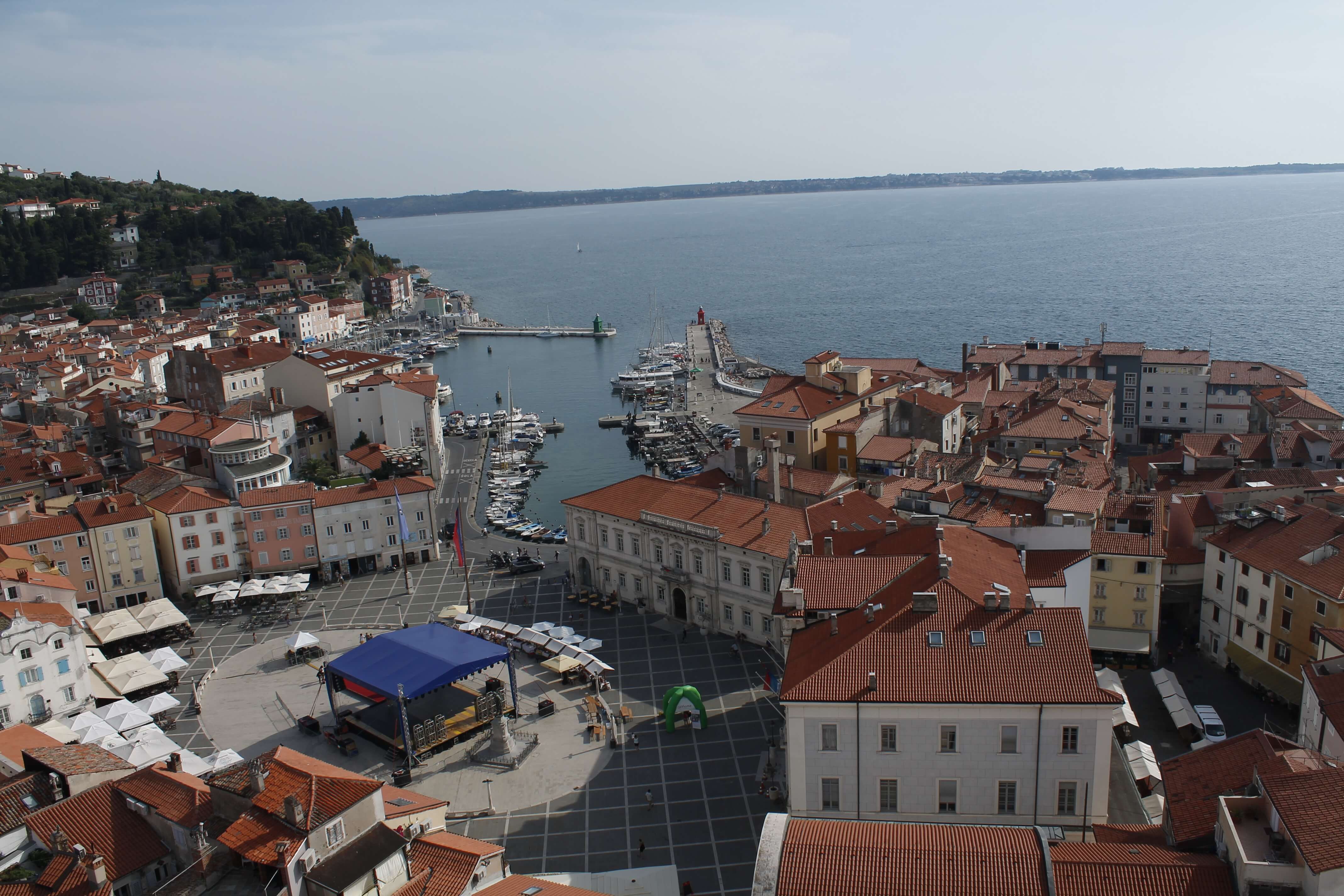 Piran from the bell tower
