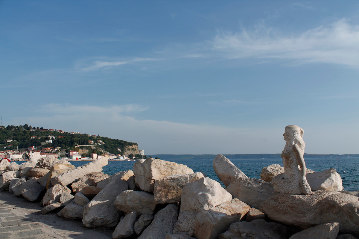 Piran's coast