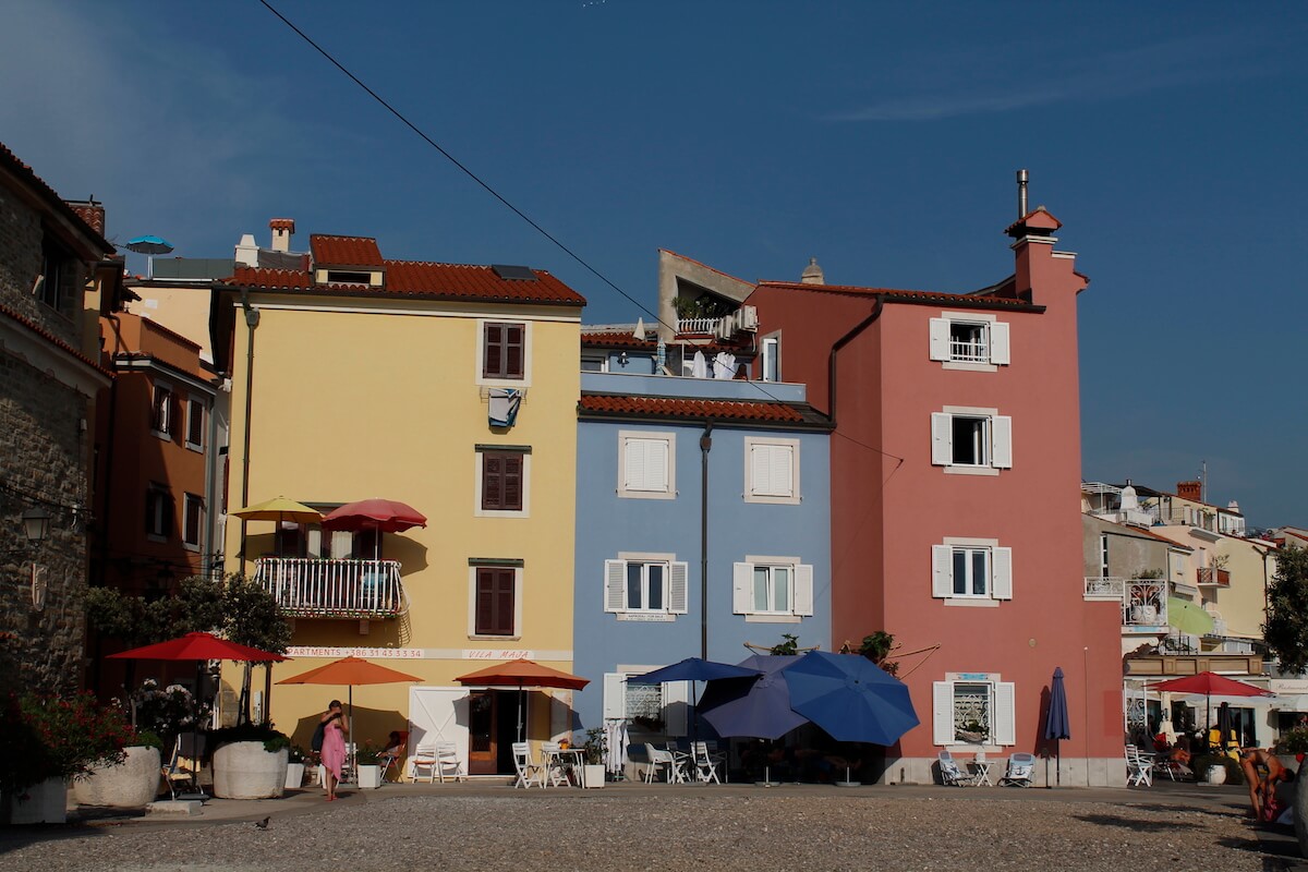 Piran's promenade