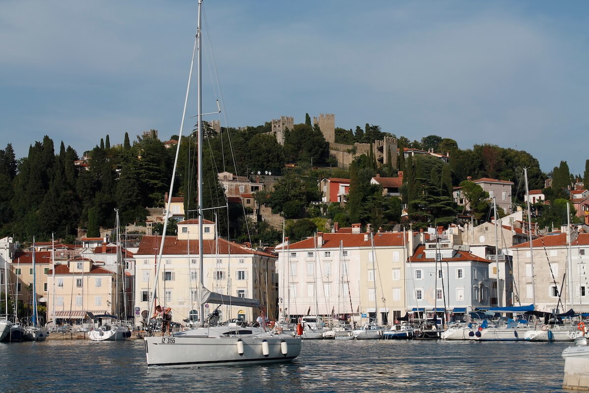 Piran's harbour