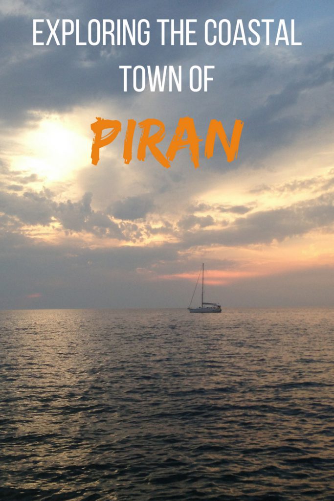 Piran exploring the coastal town