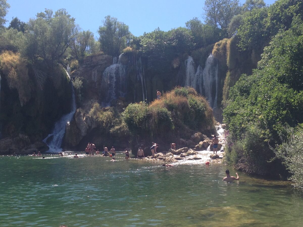 Kravica Waterfalls in Herzegovina