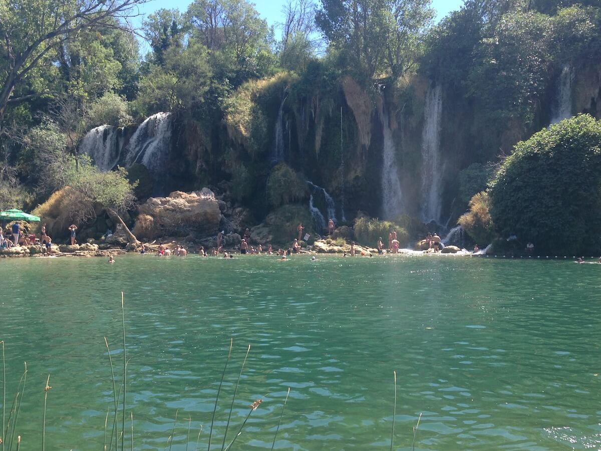 Kravica Waterfalls in Herzegovina