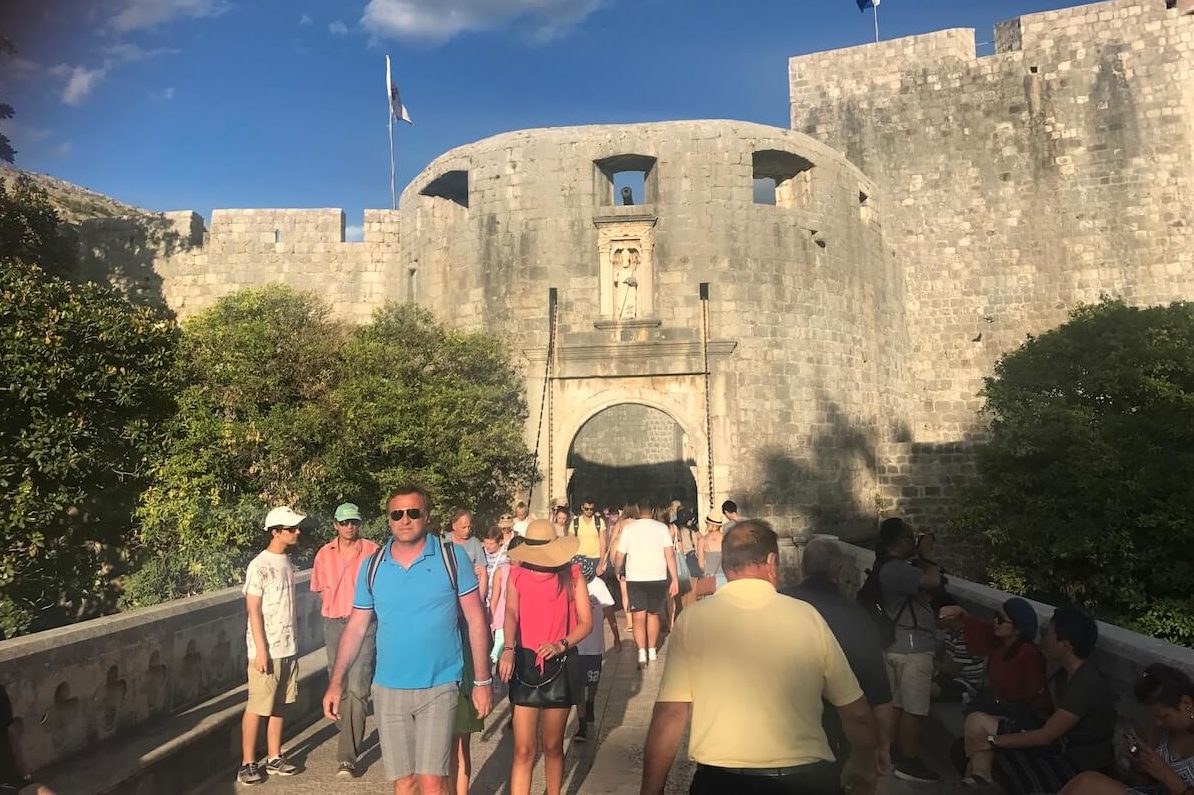 Dubrovnik's main entrance