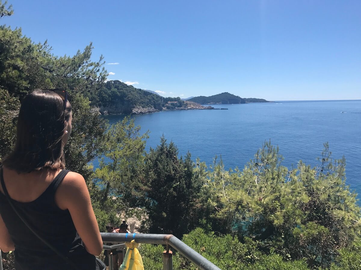 Walking the less touristy Dubrovnik