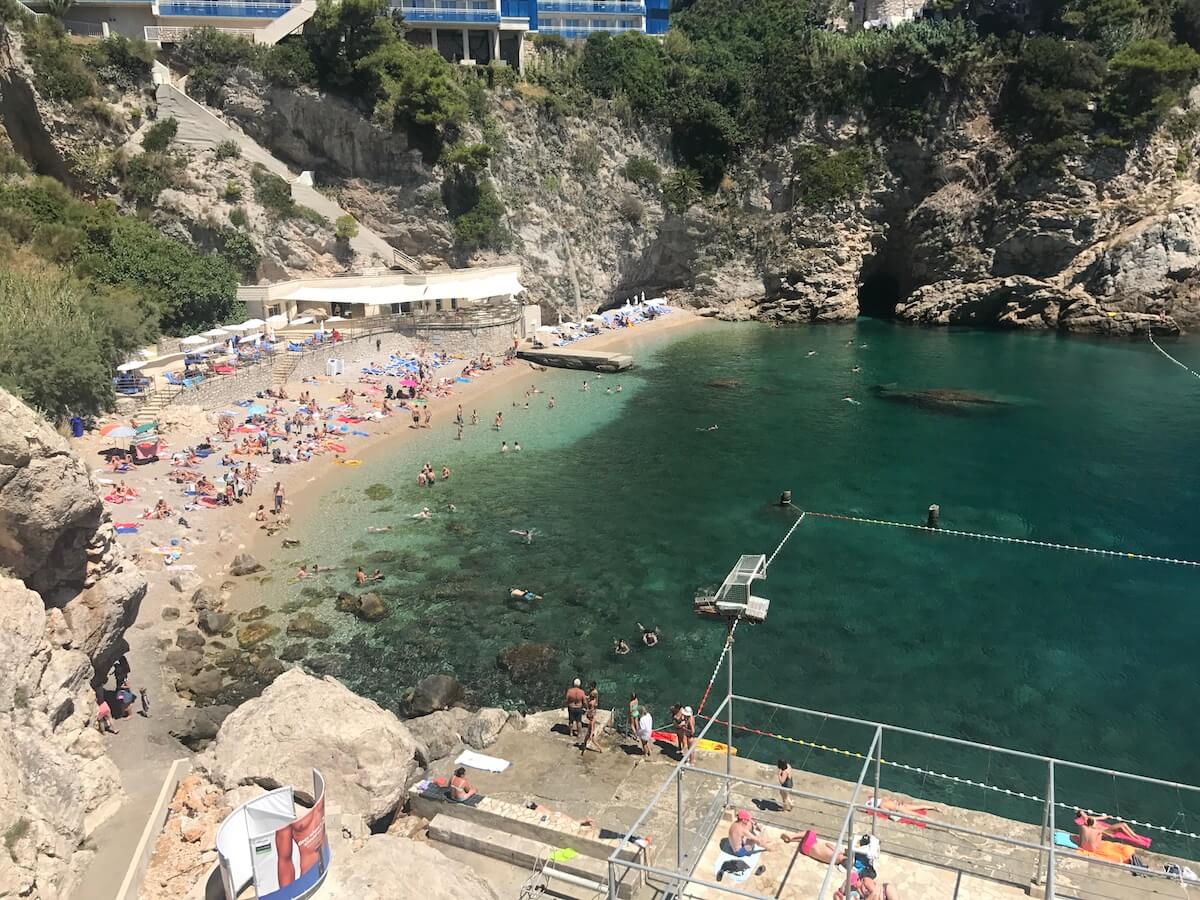 discovering Dubrovnik's beaches