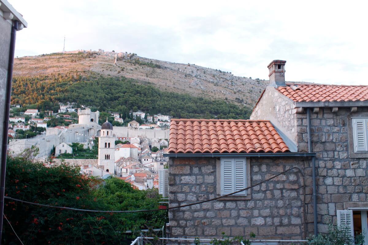 views from the old town entrance