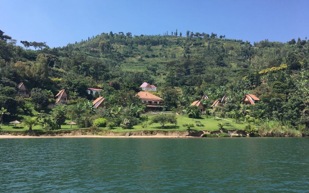 Checking in to beautiful Paradise Kivu Resort, Rwanda