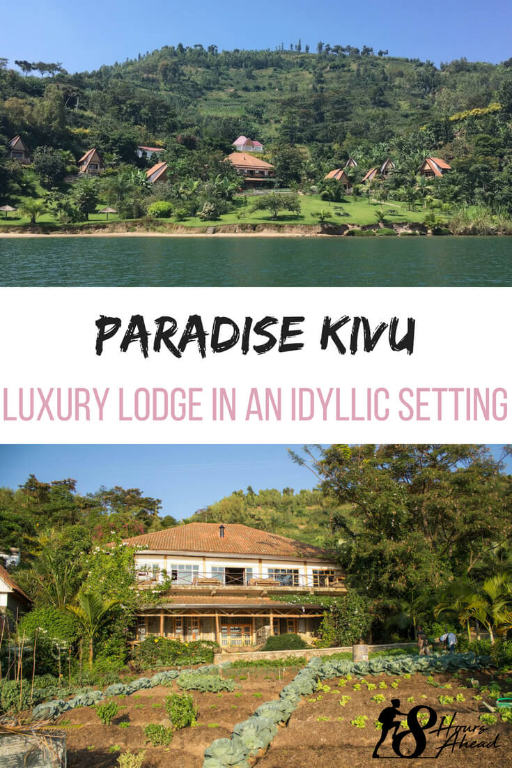 Paradise Kivu luxury lodge in an idilic setting