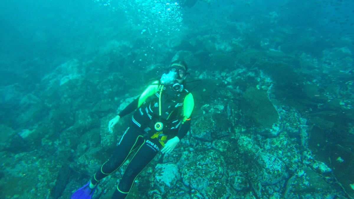 Diving in Bom Bom Island Resort, Príncipe