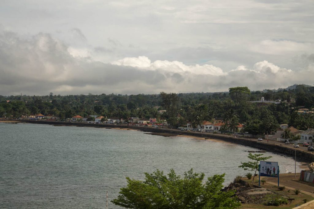 Views of the city of São Tomé