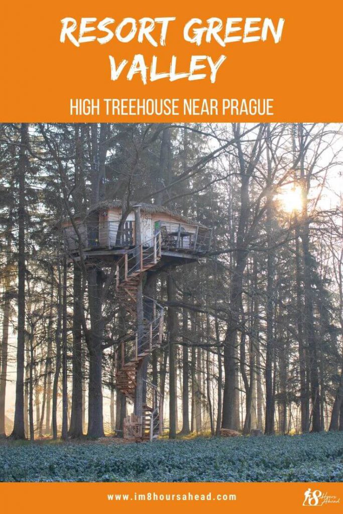 Resort Green Valley: treehouse near Prague