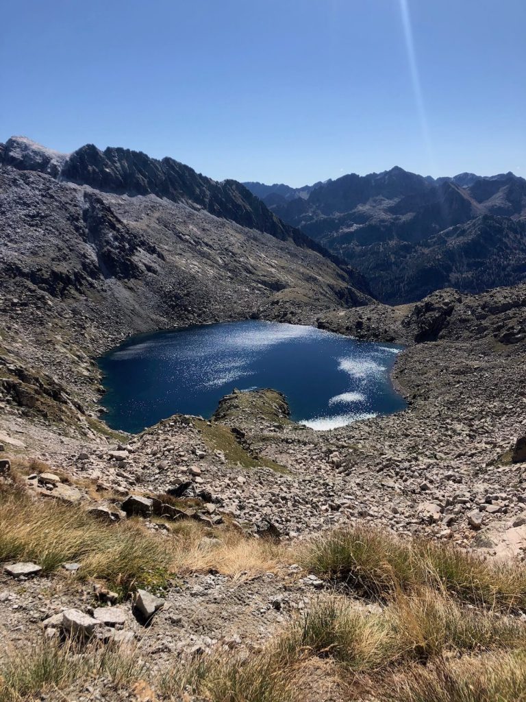 Other side of Collet de Contraix on Aigüestortes national park