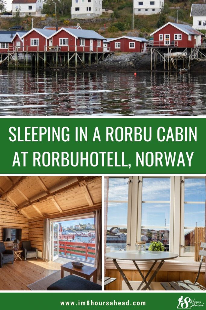 Sleeping in Rorbuhotell, Lofoten islands