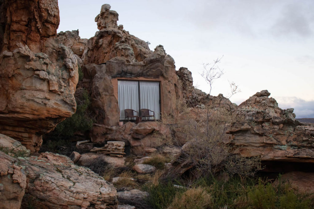 Cave rooms at Kagga Kamma lodge