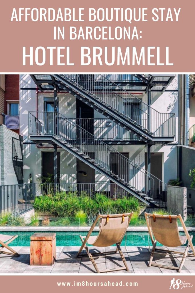 Checking in at Hotel Brummell, a unique boutique hotel in Barcelona