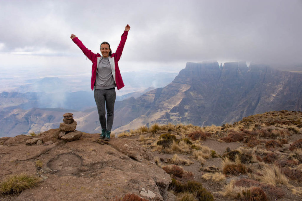 Hiking to Tugela Falls in Drakensberg