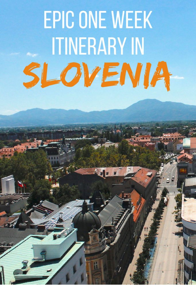 Epic one week itinerary in Slovenia