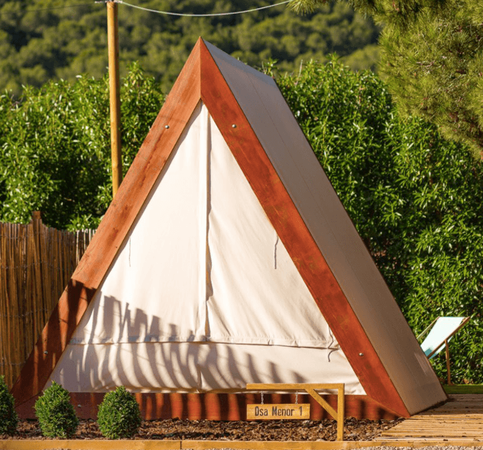 A-Frame at Camping el Garrofer