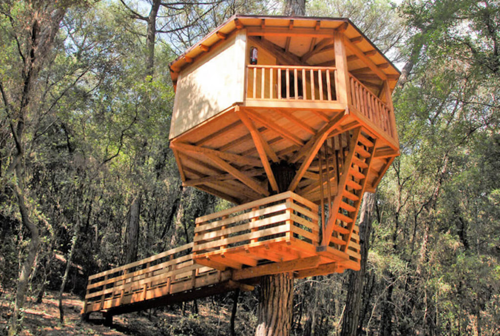 Cabanes dos Rius treehouse