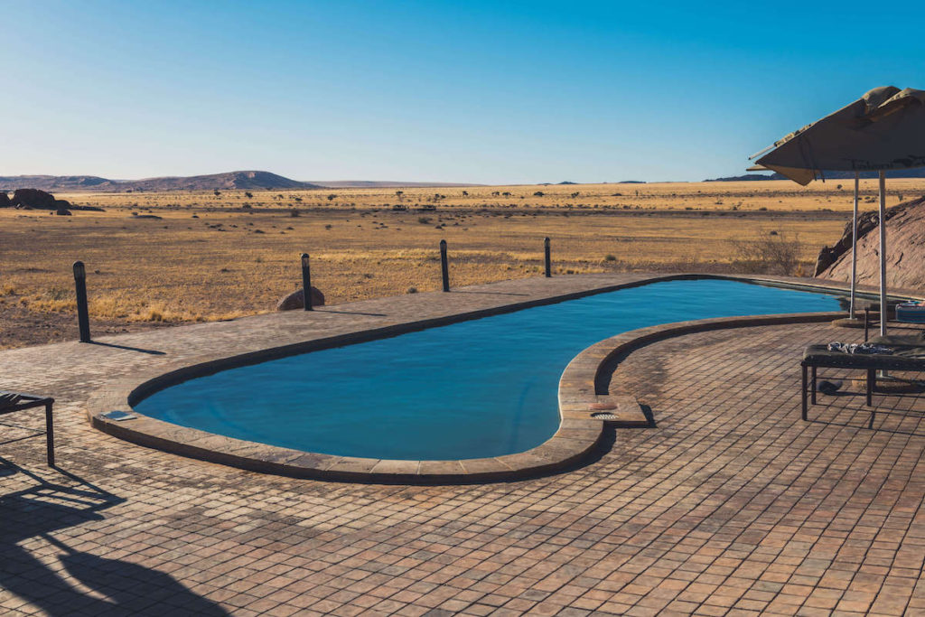 Desert Quiver Camp pool